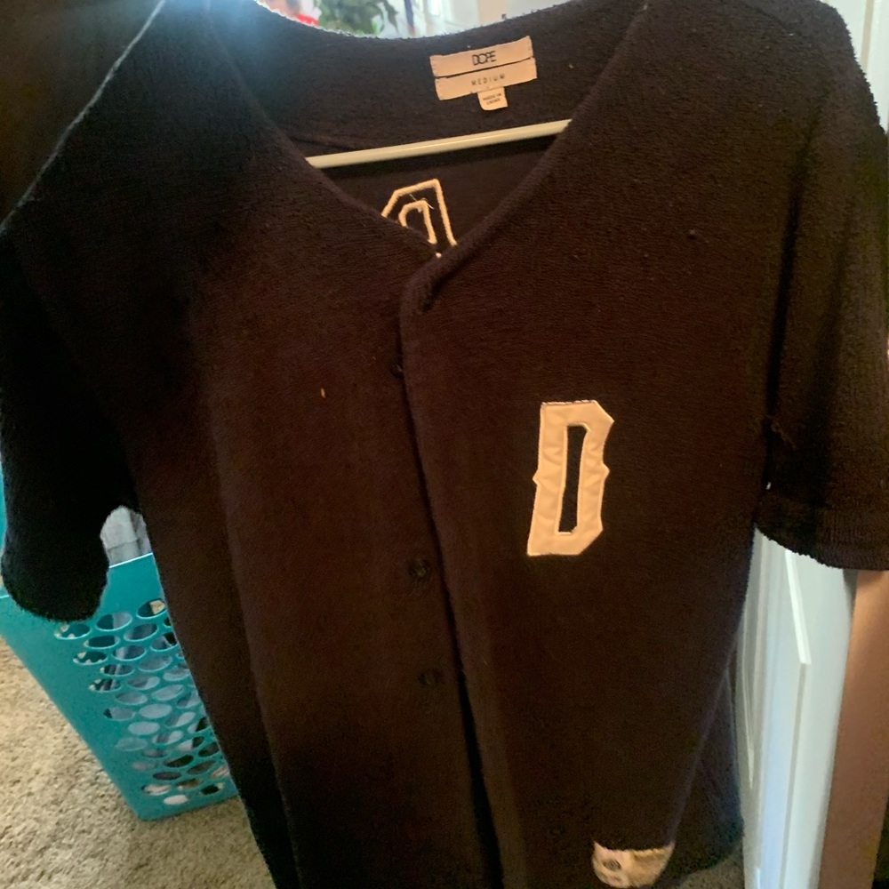 DOPE baseball shirt and matching joggers